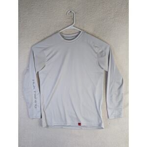 Huk Fishing Shirt Mens Small Long Sleeve Base Layer Performance Stretch